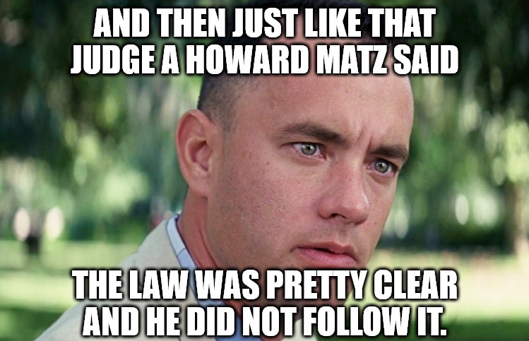Ignorance of the law is an excude