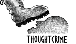 'If you want a picture of the future, imagine a boot stamping on a human face - for ever.'