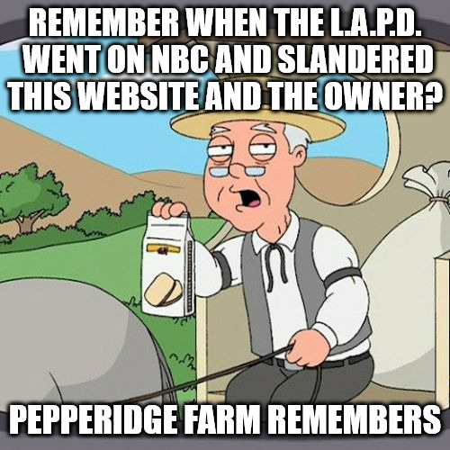 LAPD LIED TO NBC