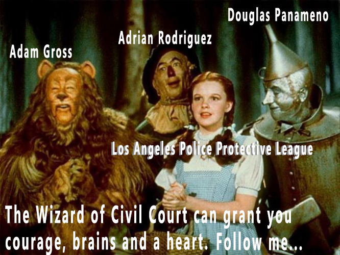 Follow blindly the golden road to riches through corruption and lies.