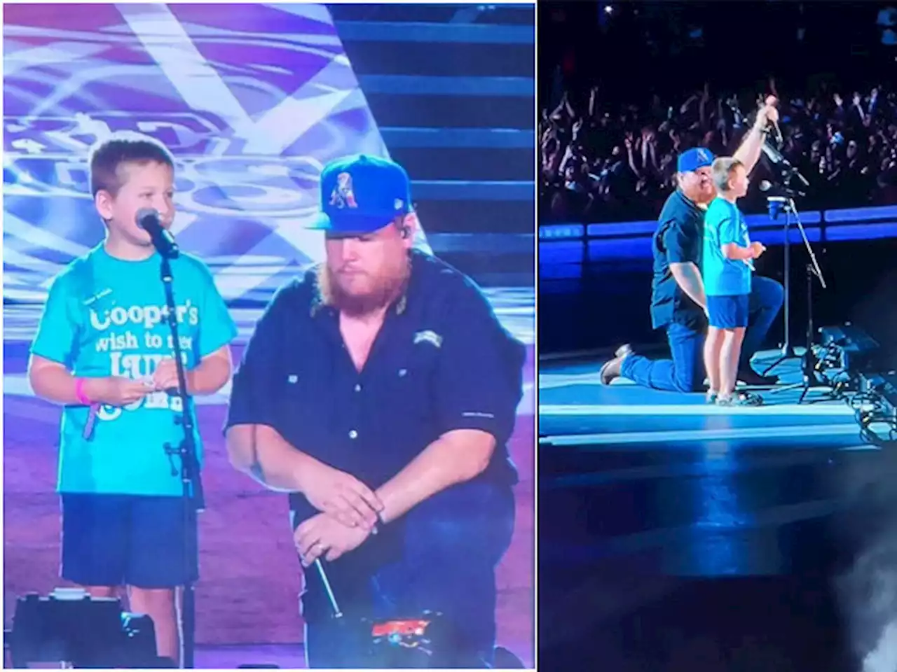 Watch: Luke Combs Invites Eight-Year-Old Cancer Survivor to Sing 'Fast Car' Onstage at Boston Concert